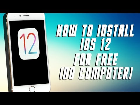 Πως να εγκαταστήσετε το νέο ios 12 Beta 1!! (Χωρις PC)