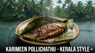 Authentic Kerala Karimeen Pollichathu Banana Leaf Fish Fry Sumathis Samayal
