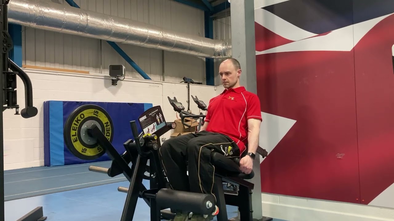 2 Up, 1 Down Leg Extension