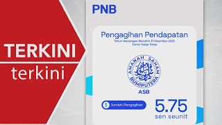 terkini Dividen Asb Kekal 575 Sen Seunit Pada 2025