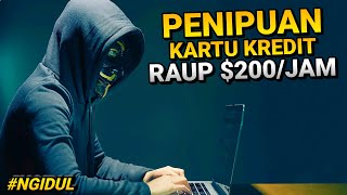 INGIN KAYA TANPA BEKERJA KERAS? PENIPUAN KARTU KREDIT SOLUSINYA!