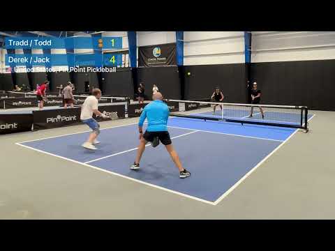 Derek & Jack Face Off Against Tradd & Todd At Pin Point Pickleball & Golf in the Myrtle Beach Area. 