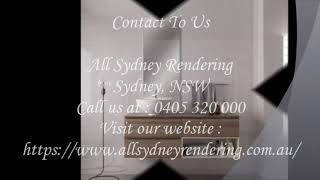 Cement Rendering Sydney
