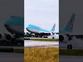 🛬The beast of a Korean Boeing 747-8B5 lands with legendary power and stability ⚡