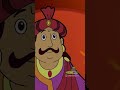 Evil magician behind talking parrot