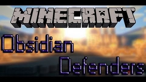 Minecraft: Obsidian Defenders - 50 Subscribers Special ft. Addictax