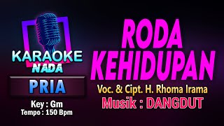 Roda Kehidupan Karaoke Lirik Nada Pria  Cowok  Voc  Cipt H Rhoma Irama  Key  Gm Tempo 150