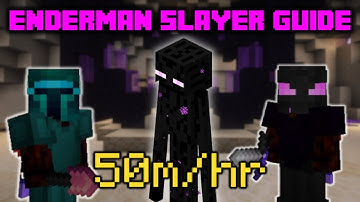 How to make 50m/hr with Enderman Slayer! | Hypixel Skyblock