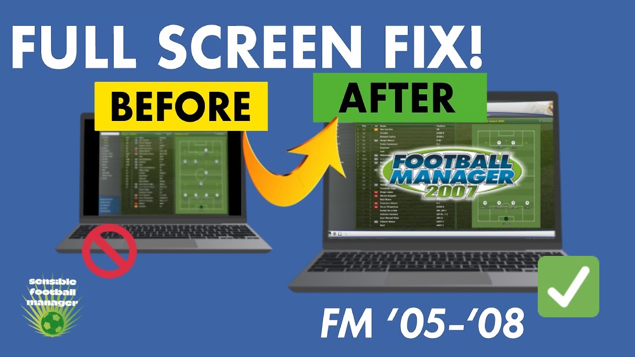 How to Fix Full Screen Issue in FM 05–08 (Works on Windows 10/11!)