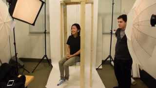 Human Sized Trifilar Pendulum