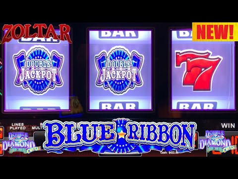 BOOM! Check out this new 3 Reel slot! Triple Double Diamond Deluxe with Cheese + Zoltar Slot Play!