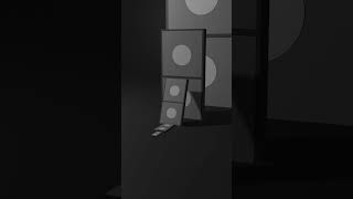 Dominoes falling animation | NVIT #nvit #3danimation #domino