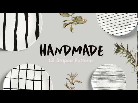 Handmade Striped Patterns, a Pattern Graphic by Emma Make (Thumbnail 4 of 4)