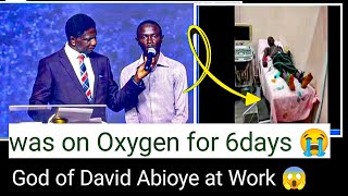 He was on Oxygen for 6days But God of David Abioye Showed up 😭 | Mighty TESTIMONIES @CGA