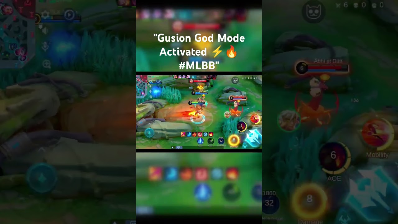 "Gusion God Mode Activated ⚡🔥 