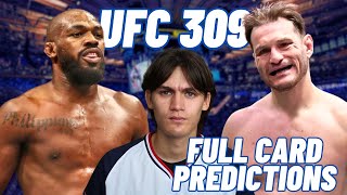 UFC 309 Jones vs. Miocic Full Card Predictions!
