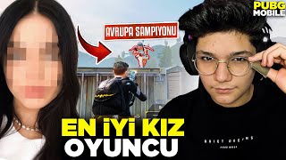 AVRUPA ŞAMPİYONU KIZ İLE VS ATTIM! - PUBG MOBİLE