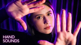 ASMR HAND SOUNDS ✨ NO TALKING. Cozy hand sounds and movements for sleep