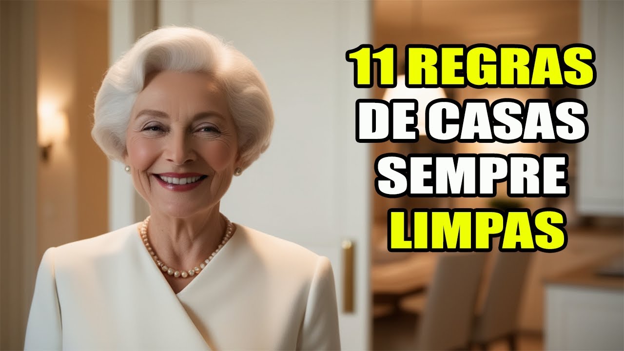 11 REGRAS Silenciosas das CASAS Sempre LIMPAS (#8 vai doer em você)