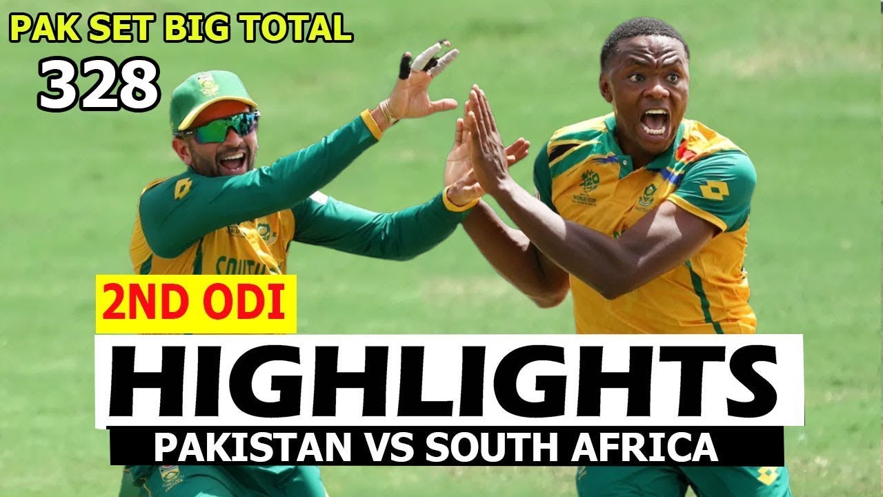 Pakistan+vs+South+Africa+2nd+ODI+2024+Highlights+ +Pak+vs+SA - YouTube