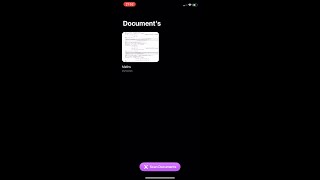 Document Scanner - iOS App