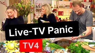 Panic in Swedish morning-TV | Comedian and Magician Hakan Berg | Prank