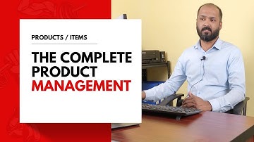 Product / Items Management in AccroBIZ ERP