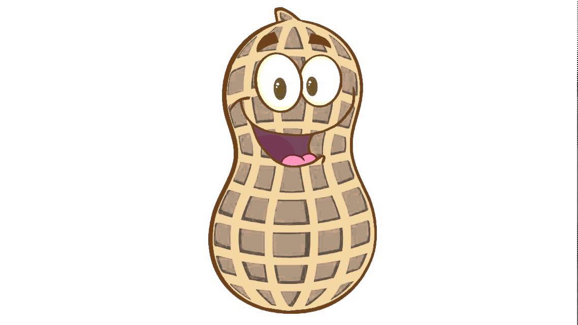 Peanut character drawing easy