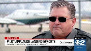 Veteran aviator gives kudos to pilot who safely landed plane on Bangerter Highway