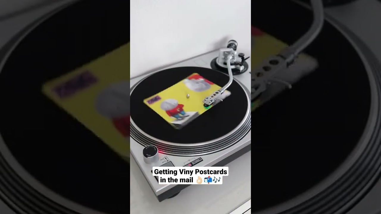 Getting Vinyl Postcards in the mail! Join the club at VinylPost.co 📬🎶 