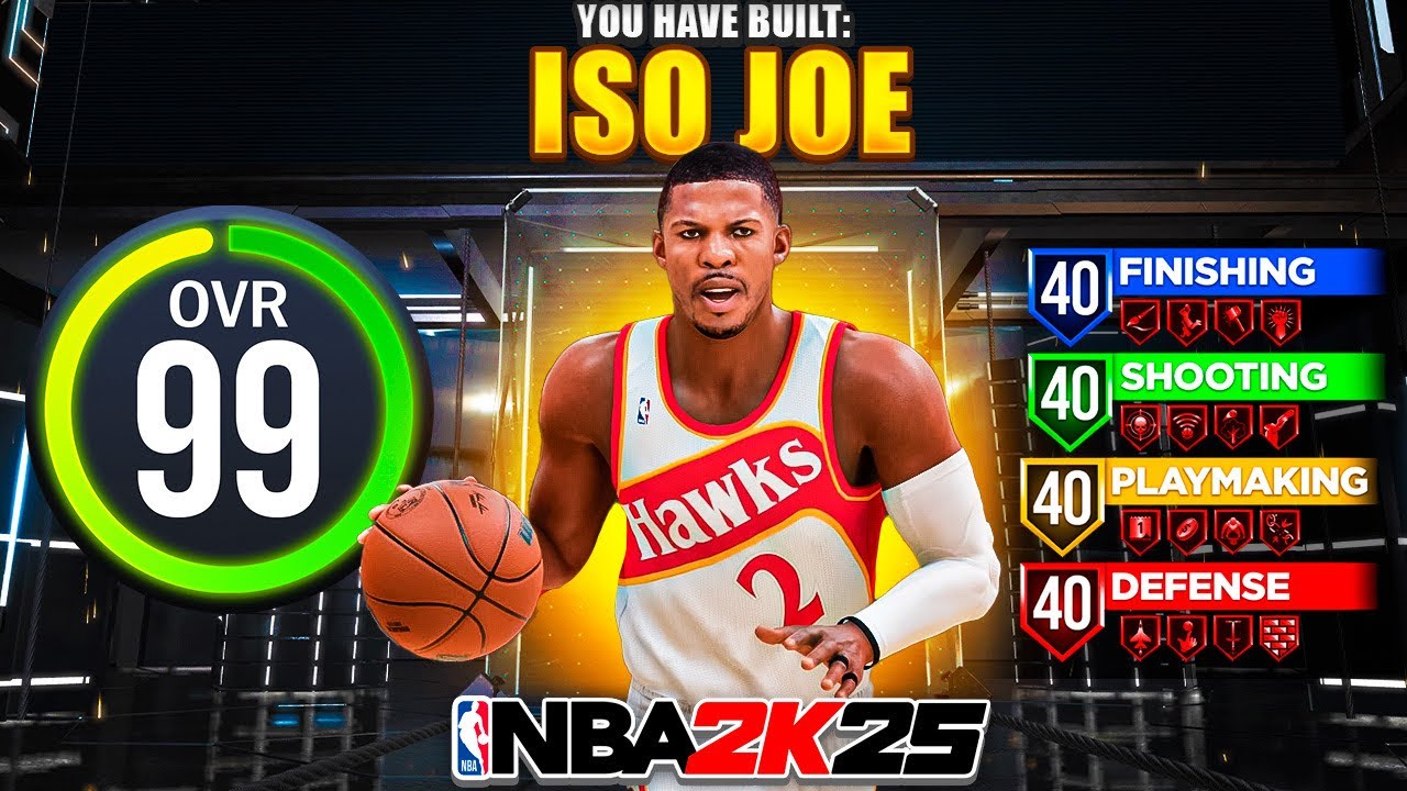 THE MOST ACCURATE JOE JOHNSON BUILD ON NBA2K25! ( ANIMATIONS, REALISTIC ...