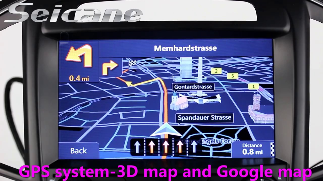 Newest Radio DVD Player GPS Navigation system for 2014 OPEL Insignia with  DAB+ USB SD - YouTube
