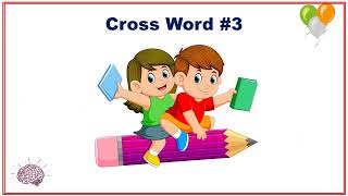 Crossword #Puzzle for kids in English ||Part#3|| Gyan and Fun || #Crossword Puzzle Games In English screenshot 5