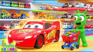 Pea Pea Drives a VIP Toy Car… Store Disaster Begins!
