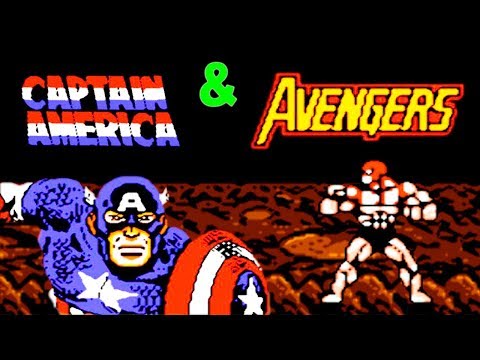 Видео: Captain America and The Avengers прохождение (NES, Famicom, Dendy)