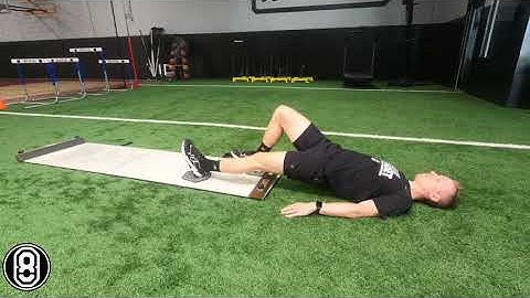 Activ8 | Slide Board 1-2 Hamstring Curl
