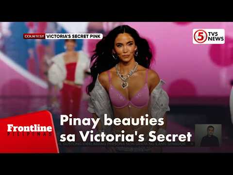 Christina Nadin at Catriona Gray, present sa 2028 Victoria’s Secret Fashion Show