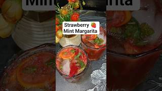 Strawberry 🍓 Mint Margarita Recipe @cookingwithnighat7568