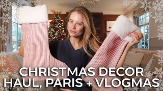 DECORATING THE HOUSE FOR CHRISTMAS AND PARIS WITH MY BEST FRIENDS | VICTORIA