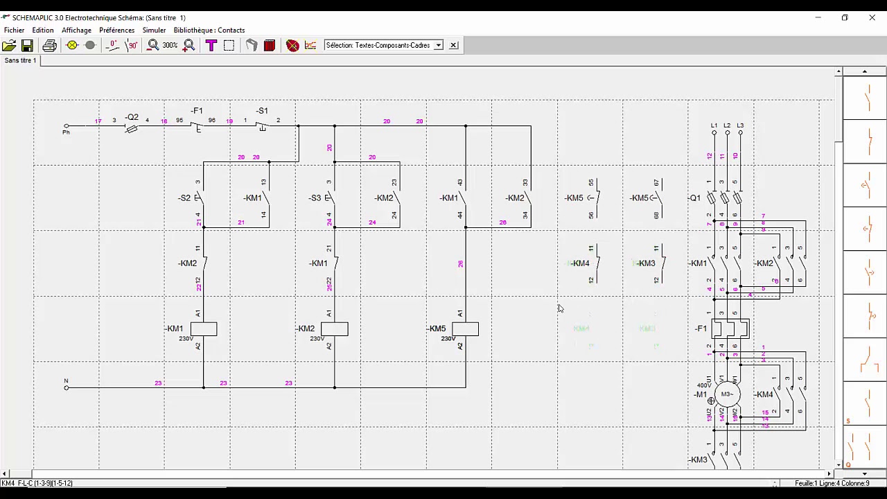 démarrage étoile triangle deux sens YouTube