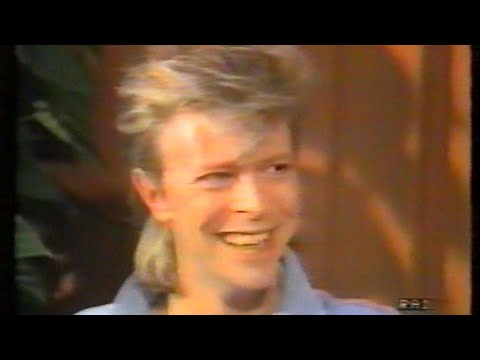 David Bowie RAI Italian TV interview clip, 7-1-1987