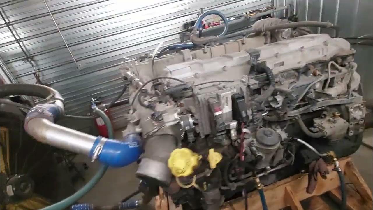 Used 2012 International Maxxforce 13 Engine Test Run 500-18670 - YouTube