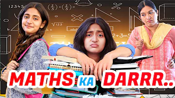Maths Ka Darr 2 | Exam Ki Tension | School Short Movie | MyMissAnand