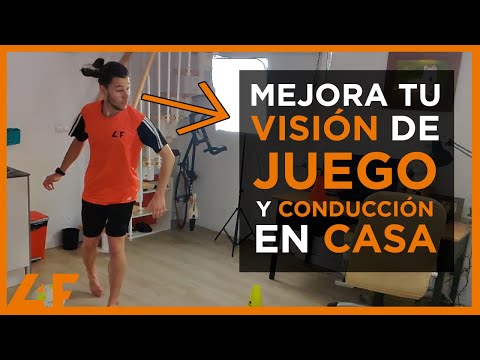 EJERCICIOS para MEJORAR tu VISIÓN PERIFÉRICA en FÚTBOL 👀 VISIÓN DE JUEGO y CONDUCCIÓN en CASA | L4F