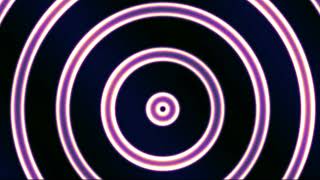 Glowing Blue, Purple and Orange Ripples   Infinite Energy Waves 1 Hour