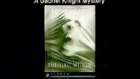 Gabriel Knight 2 trailer