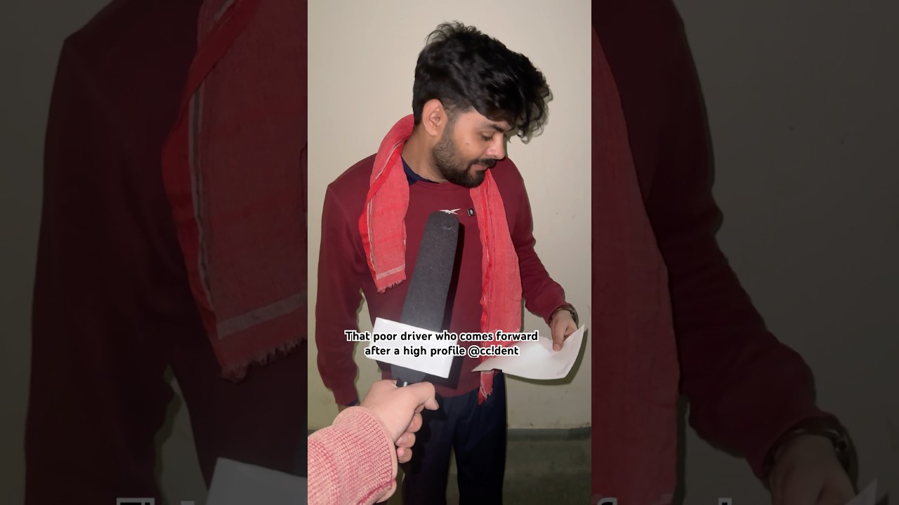 That driver after a high profile car crash 