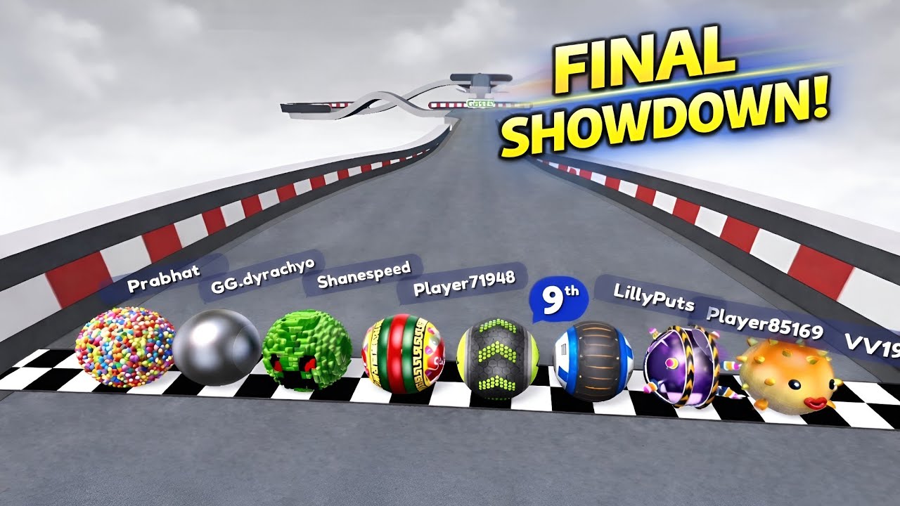 Ultimate Marble Race | Sky Track Challenge 147 #marblerace #ballrace