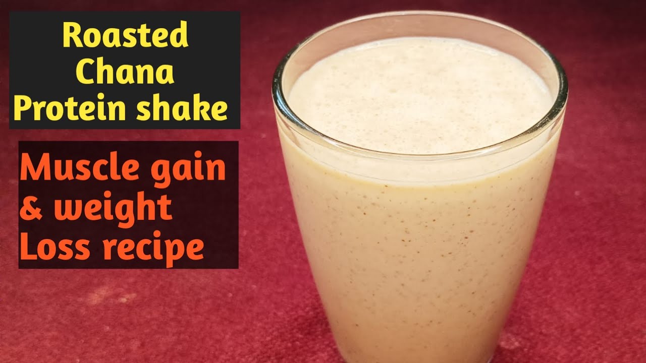Roasted Chana protein shake/muscle gain,weight loss recipe/Sattu Drink/Sattu Milkshake/protein drink