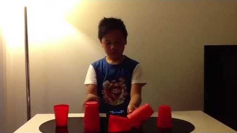 My First Speed Stacking video!